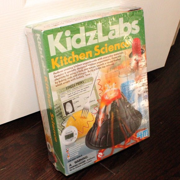 4M Toys 32 Kidz Labz Kitchen Science Kit 4m Diy Chemistry Experiment Lab Stem Toy Poshmark